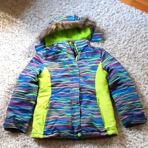Used condition girl's winter coat